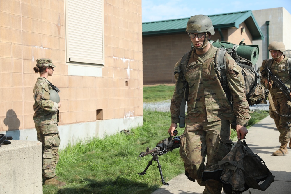 Officer candidates prepare for extraction