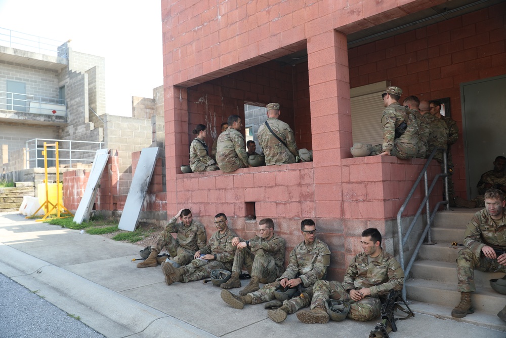 Officer candidates prepare for extraction