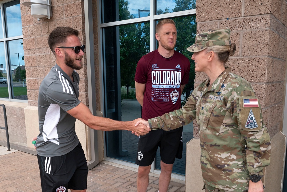 Colorado Rapids visits Buckley SFB
