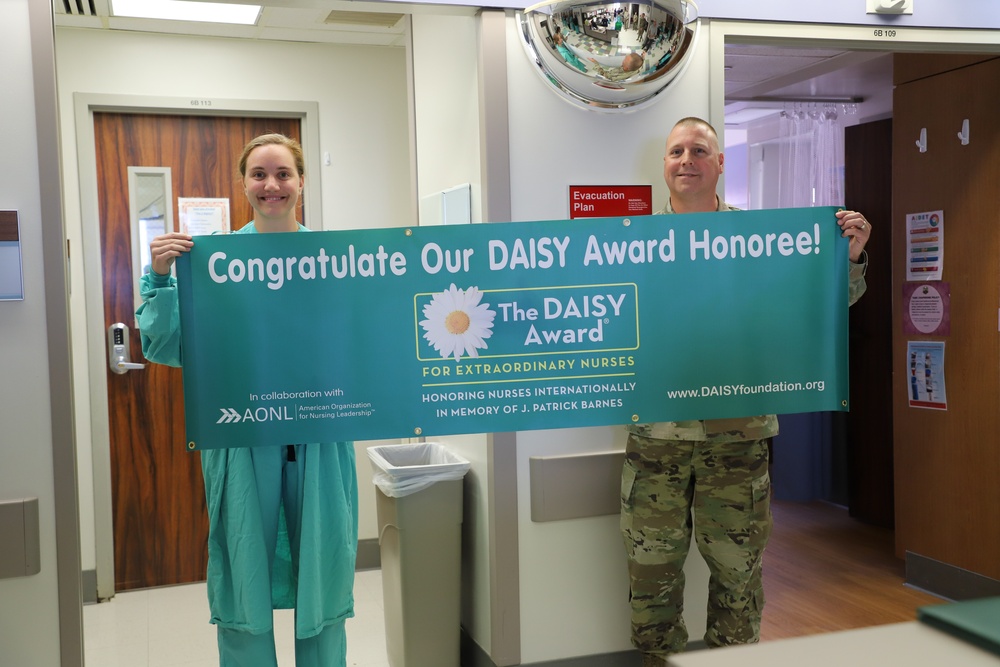 Tripler Army Medical Center DAISY Award presentation