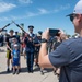 U.S. Air Force Honor Guard Drill Team performs at EAA AirVenture Oshkosh