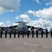 U.S. Air Force Honor Guard Drill Team performs at EAA AirVenture Oshkosh