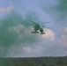 UH-60 Black Hawks land to extract Soldiers
