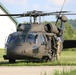 UH-60 Black Hawks land to extract Soldiers