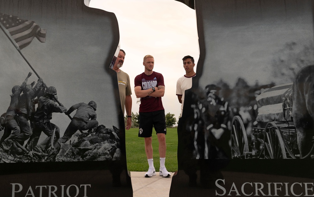 Colorado Rapids Visit Buckley SFB