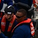 U.S. Coast Guard Cutter Forward (WMEC 911) conducts training before getting underway in support of Op Nanook