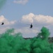 UH-60 Black Hawks land to extract Soldiers