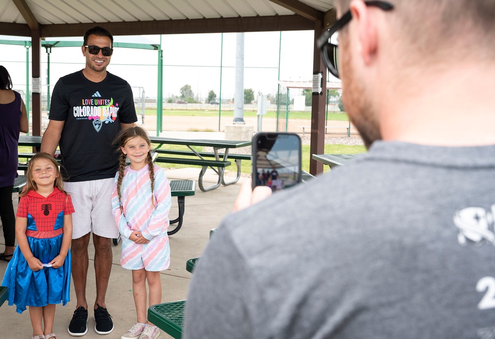 Colorado Rapids Visits Buckley SFB