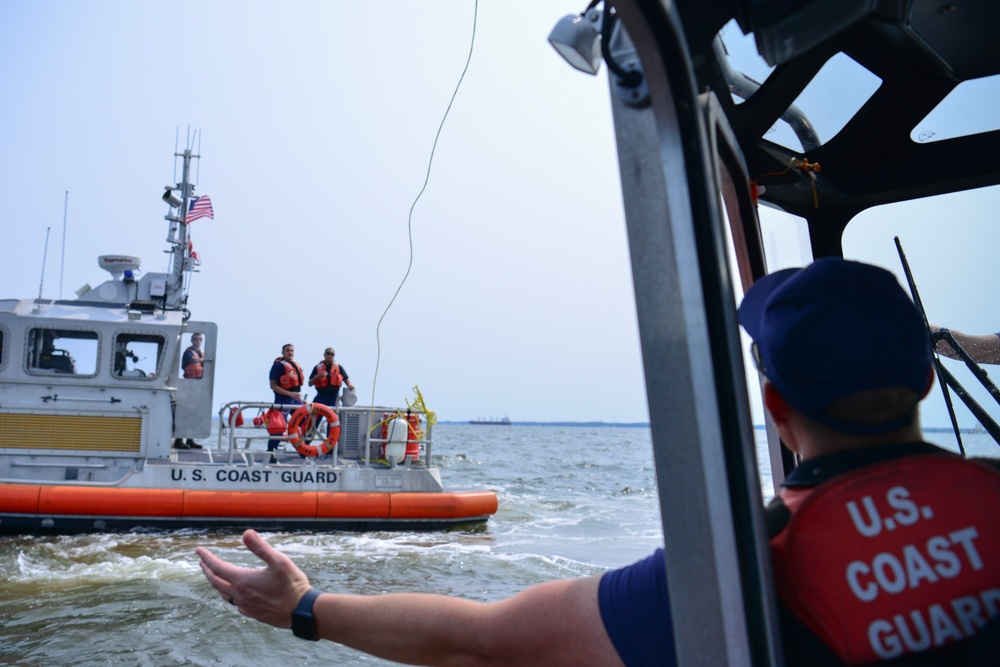 Station Annapolis conducts towing exercises