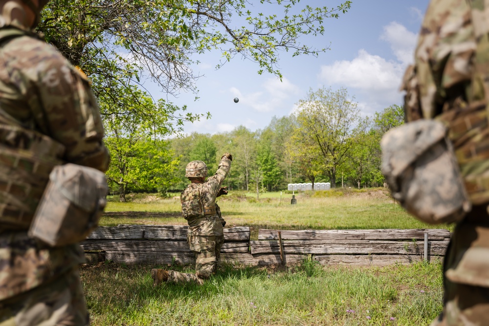 Grenade training at Northern Strike