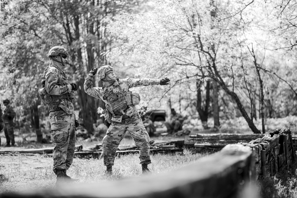 Grenade training at Northern Strike
