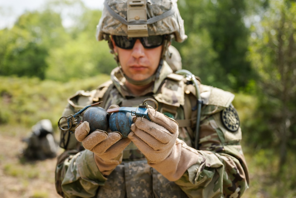Grenade training at Northern Strike
