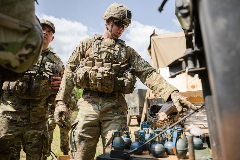 Grenade training at Northern Strike