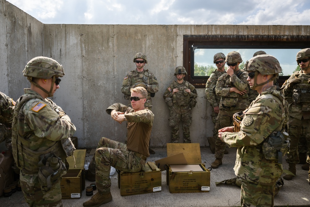 Grenade training at  Northern Strike