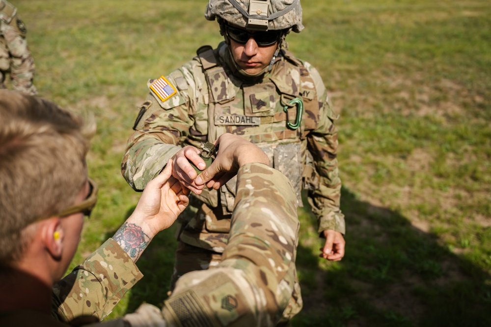 Grenade training at Northern Strike