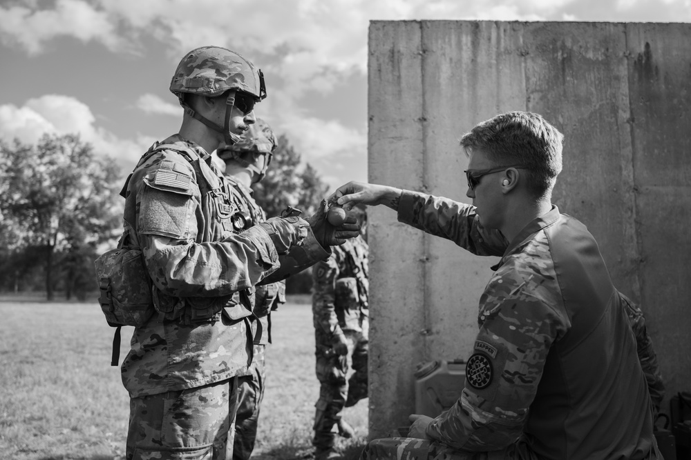 Grenade training at Northern Strike