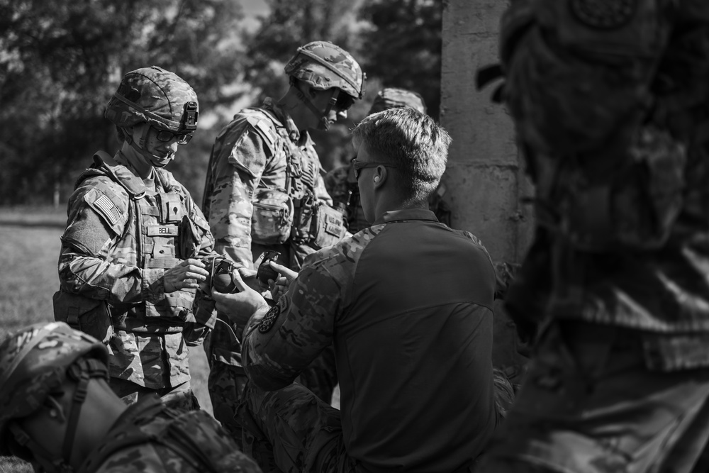 Grenade training at Northern Strike