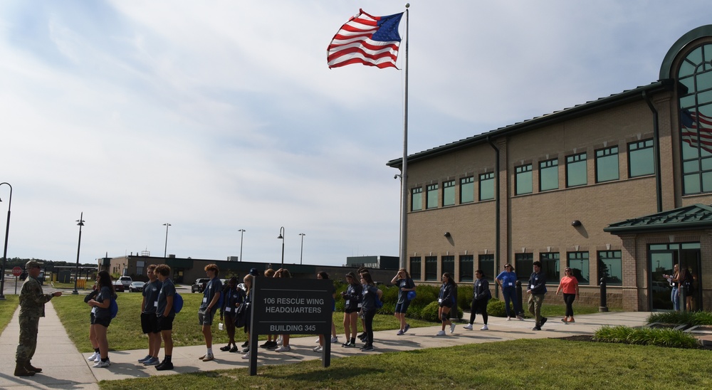 First Air National Guard STEM Camp at 106th Rescue Wing