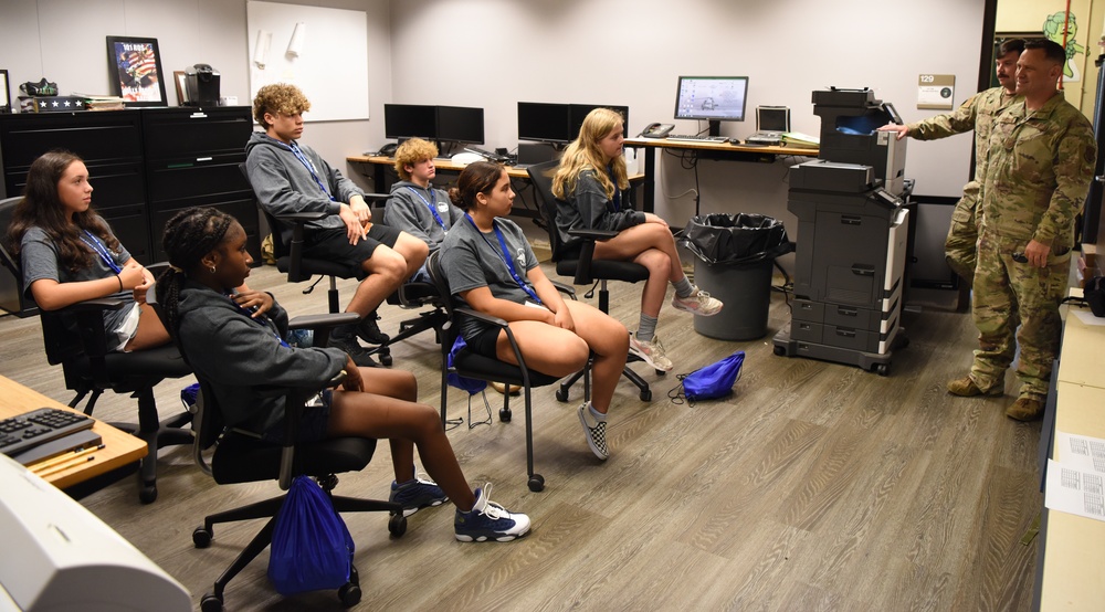 First Air National Guard STEM Camp at 106th Rescue Wing