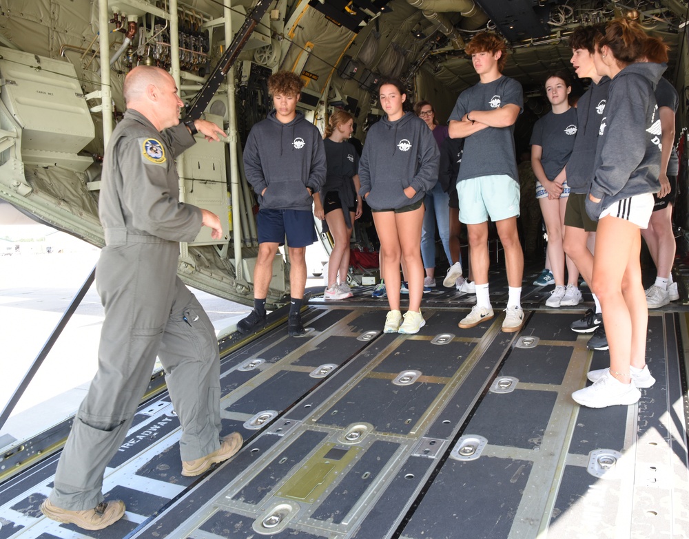 First Air National Guard STEM Camp at 106th Rescue Wing