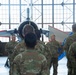Chief Master Sgt. Jason Howard promotes while in F-16 maintenance training at Sheppard AFB.