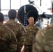 Chief Master Sgt. Jason Howard promotes while in F-16 maintenance training at Sheppard AFB.