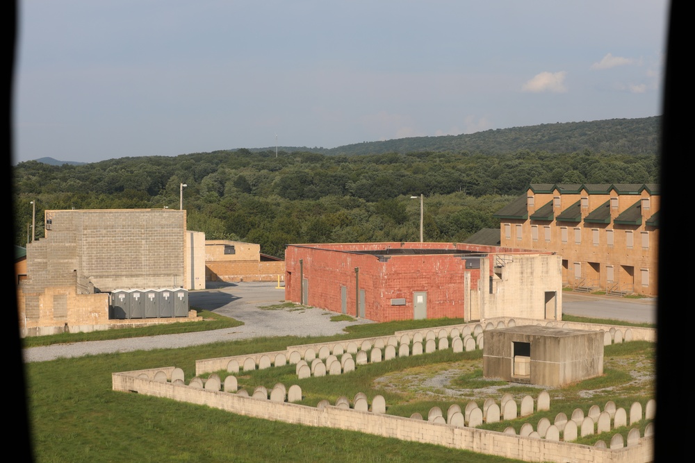 Combined arms collective training facility's role in officer training