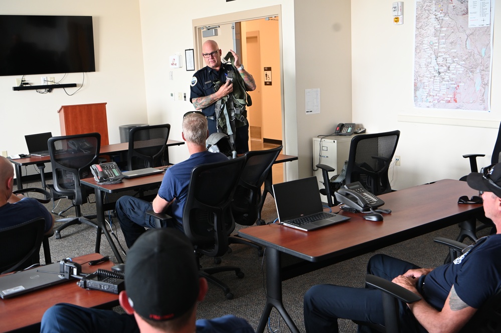 Kingsley Fire Department trains local fire fighters on emergency aircraft procedures