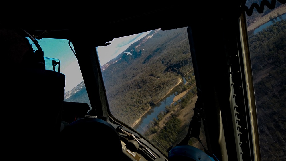 USAF and RAAF Aircrew showcase interoperability during MG23