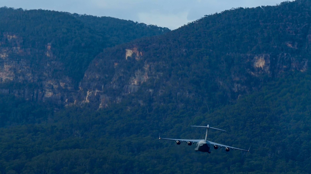 USAF and RAAF Aircrew showcase interoperability during MG23