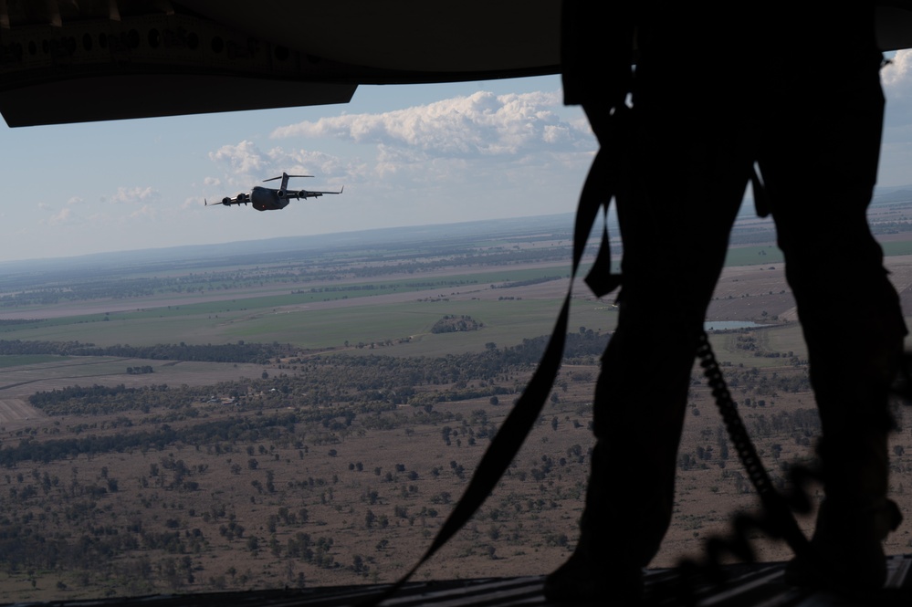 USAF and RAAF Aircrew showcase interoperability during MG23