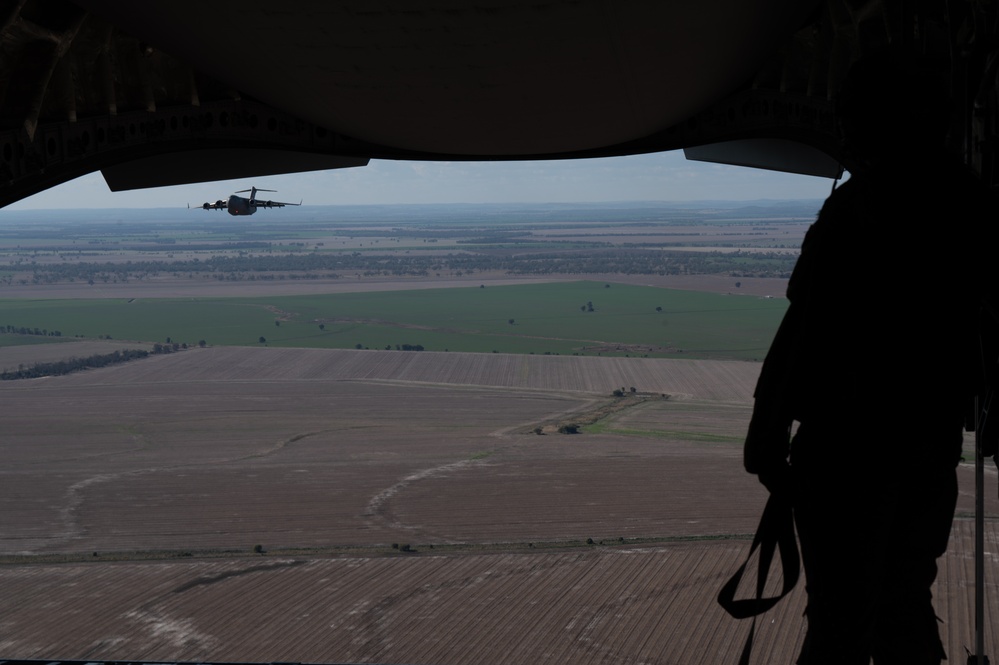 USAF and RAAF Aircrew showcase interoperability during MG23