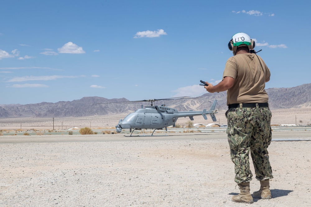 U.S. Navy integrate the MQ-8C in to SLTE 2-23