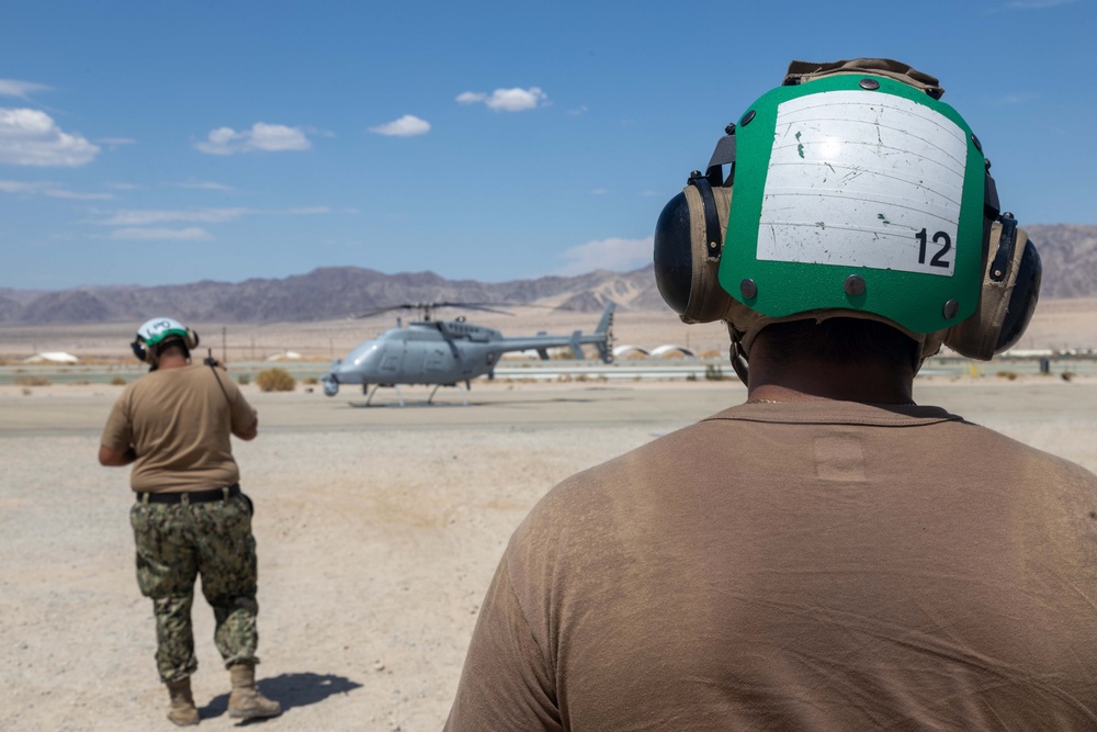 U.S. Navy integrate the MQ-8C in to SLTE 2-23