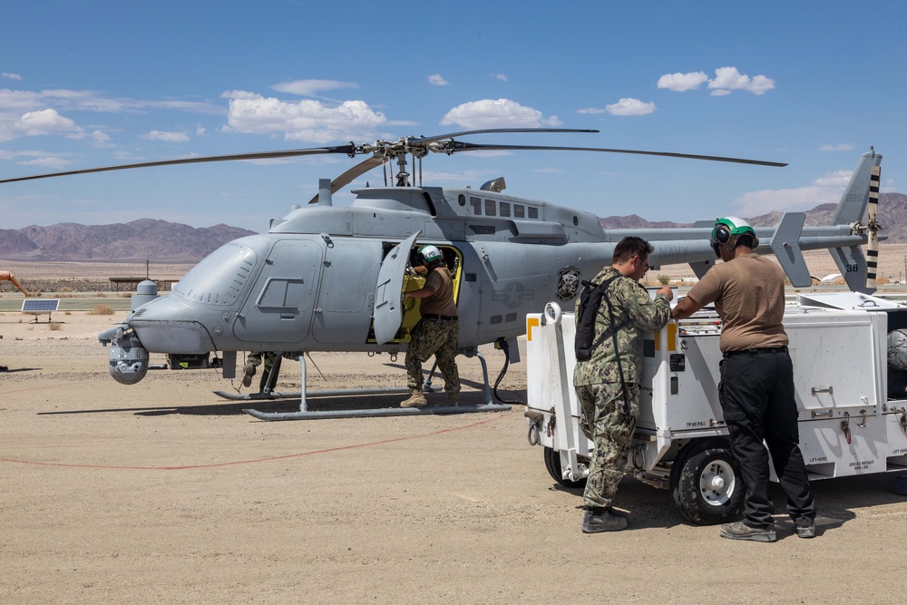 U.S. Navy integrate the MQ-8C in to SLTE 2-23