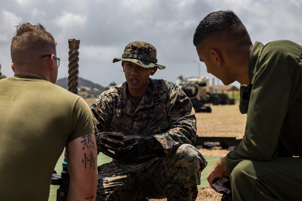 Marines Prepare Landing Zone