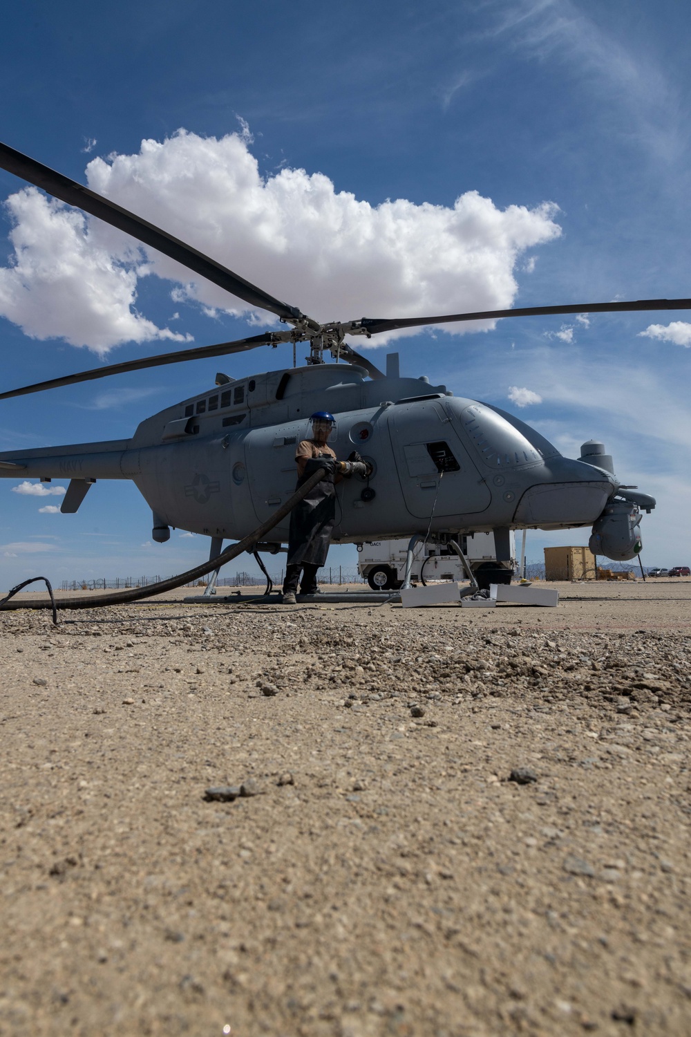 U.S. Navy integrate the MQ-8C in to SLTE 2-23