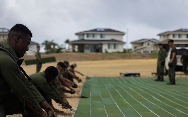 Marines Prepare Landing Zone