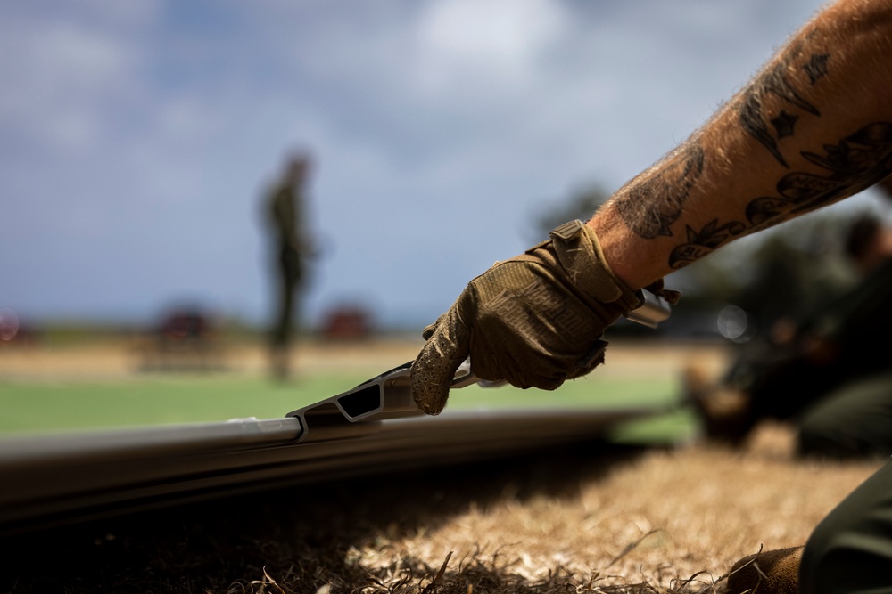 Marines Prepare Landing Zone