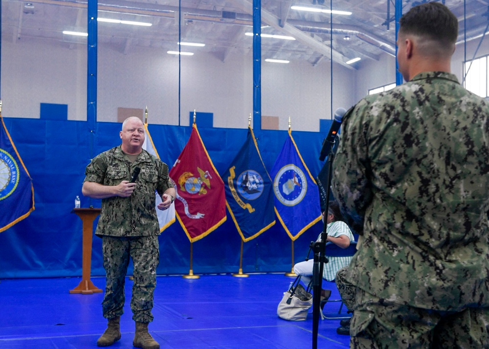 MCPON Honea visits Naval Base Guam