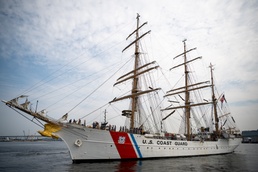 Coast Guard Barque Eagle returns to New London after 4-month deployment