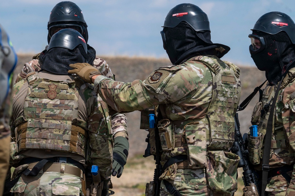 92nd Security Forces Squadron Active Shooter Training