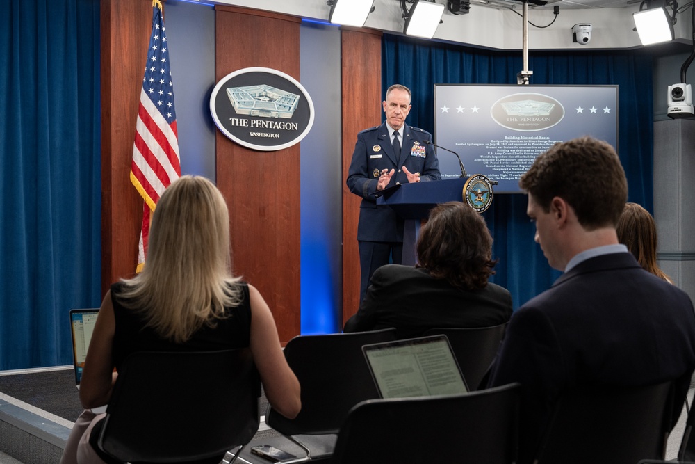 Pentagon Press Briefing