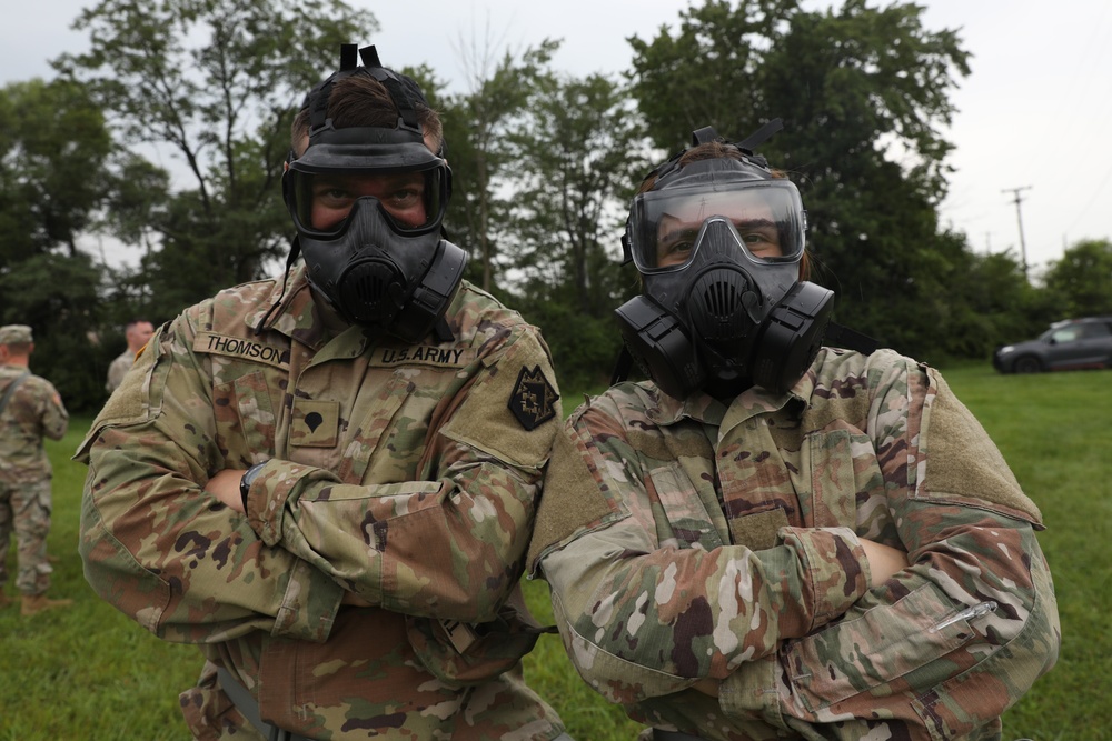 Chemical, biological, radiological and nuclear training at Fort Indiantown Gap