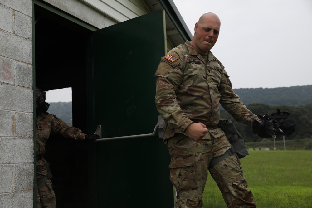 Chemical, biological, radiological and nuclear training at Fort Indiantown Gap