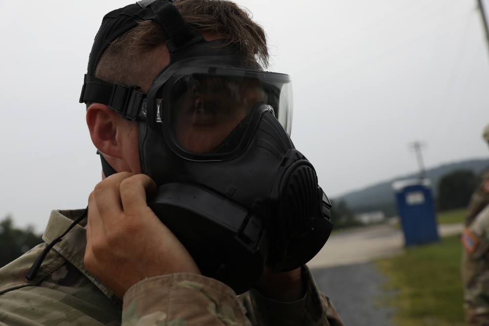 Chemical, biological, radiological and nuclear training at Fort Indiantown Gap