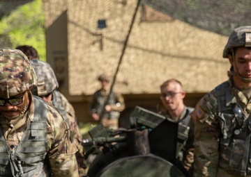 126th Quartermaster Company Build Their Showers for Northern Strike 23
