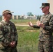 U.S. Air Force Col. Matt Eakins visits Marines with 4th MAW participating in Northern Lightning 23