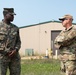 U.S. Air Force Col. Matt Eakins visits Marines with 4th MAW participating in Northern Lightning 23