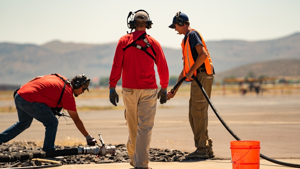 MAFFS personnel join wildfire suppression efforts against Wiley and Jerry Ridge Fires in Northwest United States